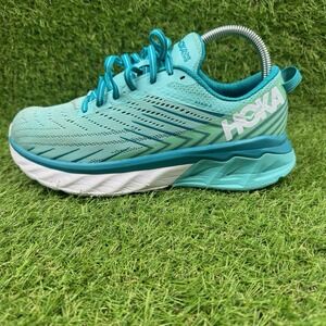 Hoka One One Womens Arahi 4 1106474 ASCS Blue Running Shoes Sneakers Size 8